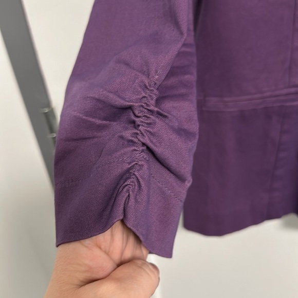 DownEast purple blazer, used a few times - great condition XL - Picture 2 of 4